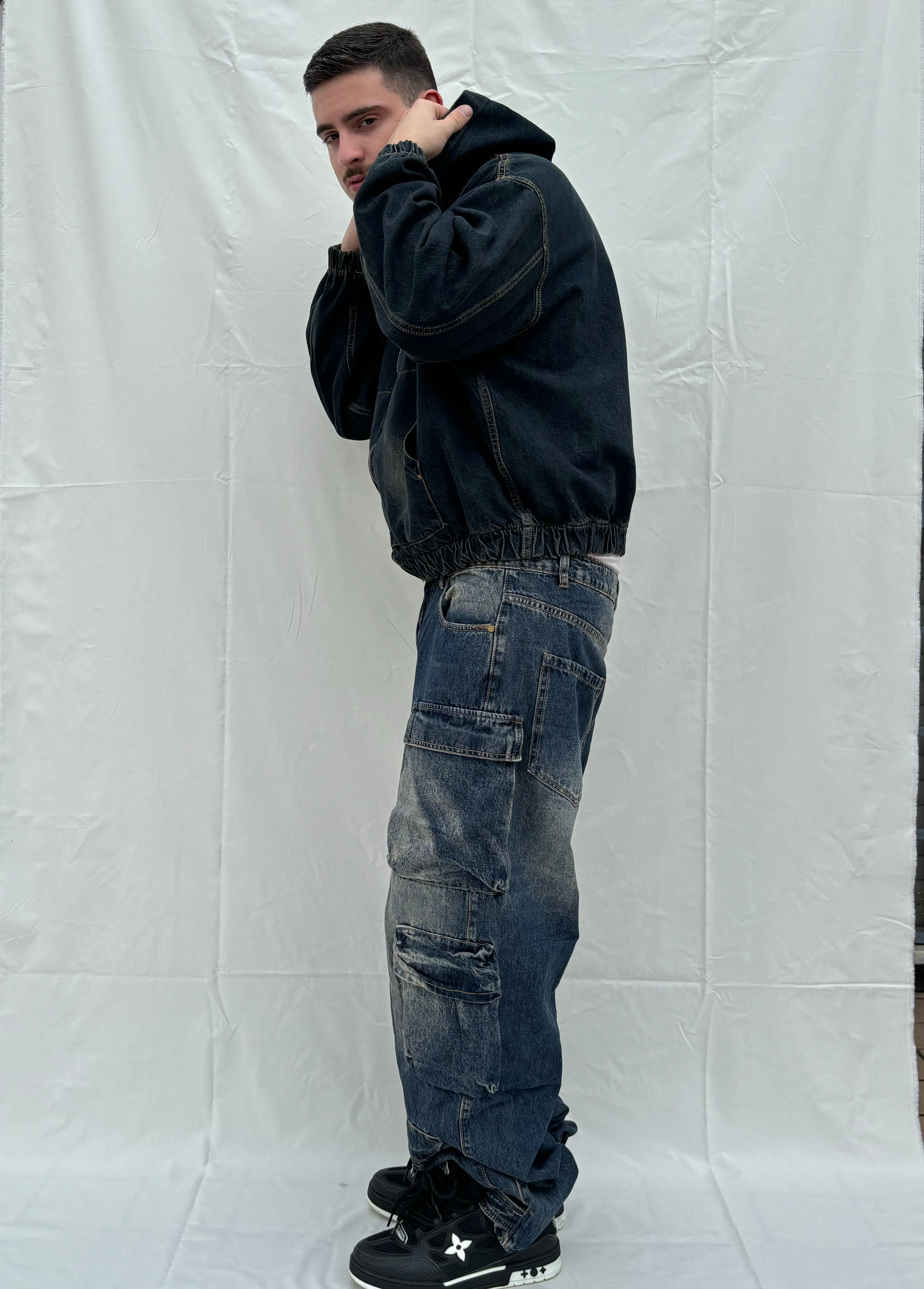 Cargo denim shadow