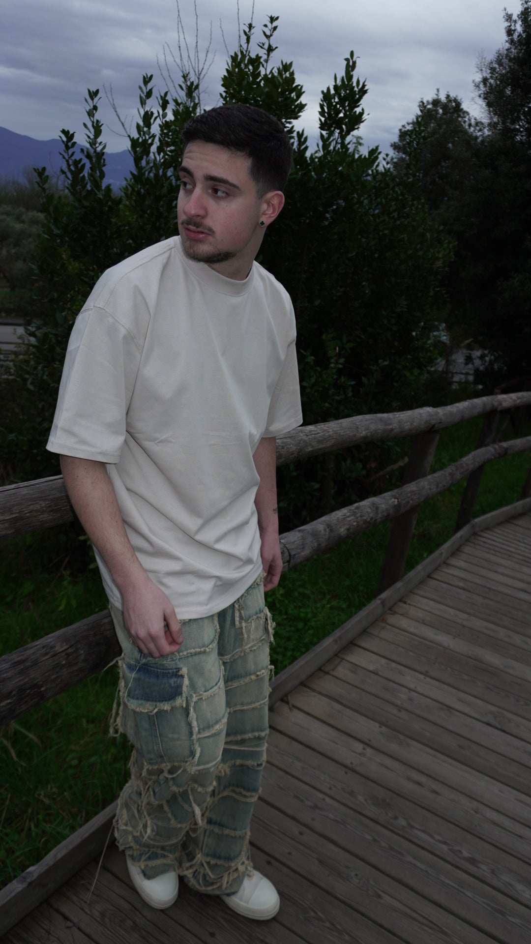 T-shirt Crema